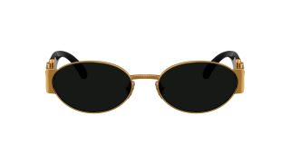 Óculos de sol Versace 0VE2299 Dourados Ovalada - 2