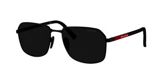 Óculos de sol Prada 0PS A51S Preto Retangular - 1