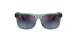 Óculos de sol Ray Ban Junior 0RJ9069S JUNIOR JUSTIN Azul Quadrada - 2