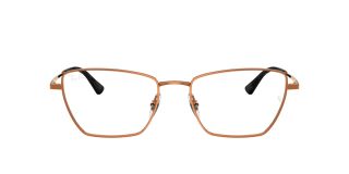 Óculos graduados Ray Ban 0RX6552 Dourados Quadrada - 2