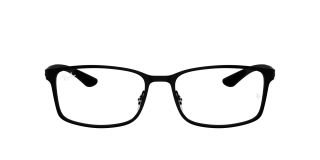 Óculos graduados Ray Ban 0RX8424 Preto Retangular - 2