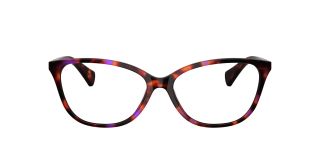 Óculos graduados Ralph Lauren 0RA7190U Rosa/Vermelho-Púrpura Borboleta - 2