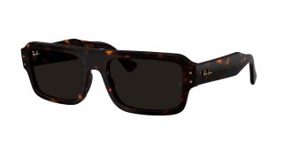 Óculos de sol Ray Ban 0RB4454 FLACKO Castanho Retangular - 1