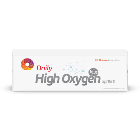 Lentes de contacto Daily - Mais Optica Daily High Oxygen PLUS Sphere 30 unidades - 2