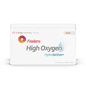 Lentes de contacto Freelens - Mais Optica Freelens High Oxygen HydraActive + Toric 6 unds. - 2