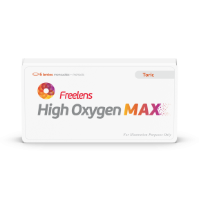 Lentes de contacto Freelens - Mais Optica Freelens High Oxygen MAX Toric 6 unidades - 2