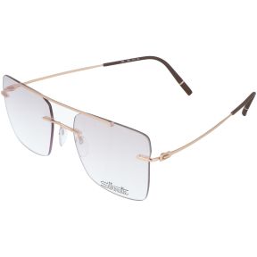 Óculos graduados Silhouette aire 5593-PU Dourados Aviador - 1
