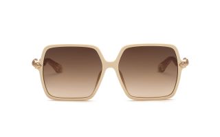 Óculos de sol Roberto Cavalli SRC132 Beige Quadrada