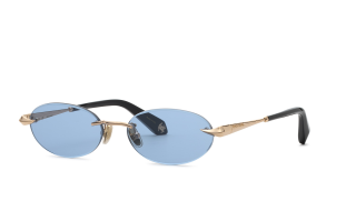 Óculos de sol Roberto Cavalli SRC152M Rosa/Vermelho-Púrpura Ovalada