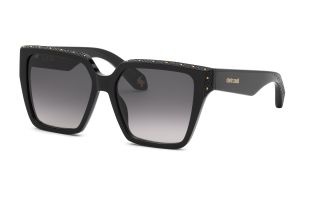 Óculos de sol Roberto Cavalli SRC156V Preto Quadrada