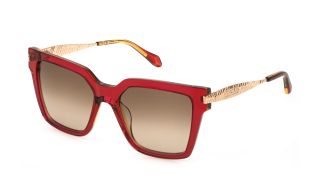 Óculos de sol Just Cavalli SJC201 Rosa/Vermelho-Púrpura Quadrada