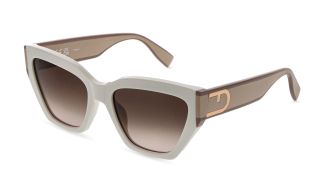 Óculos de sol Furla SFU975V Beige Borboleta
