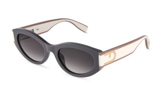 Óculos de sol Furla SFU976V Cinzento Ovalada