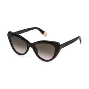 Óculos de sol Furla SFU978V Verde Quadrada