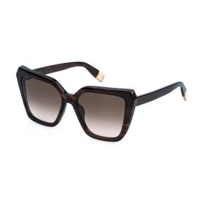 Óculos de sol Furla SFU979 Castanho Quadrada
