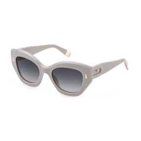 Óculos de sol Furla SFU985 Castanho Borboleta