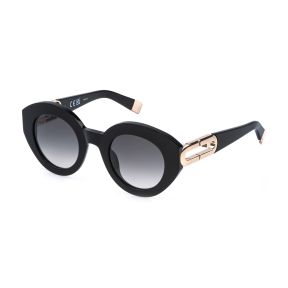 Óculos de sol Furla SFU987 Castanho Redonda