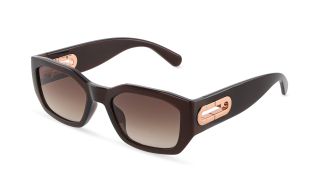 Óculos de sol Furla SFUB07 Castanho Quadrada