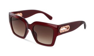 Óculos de sol Furla SFUB08 Vermelho Quadrada