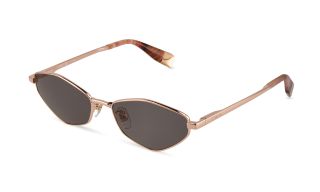 Óculos de sol Furla SFUB17 Dourados Quadrada