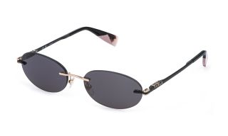 Óculos de sol Furla SFUB29 Rosa/Vermelho-Púrpura Ovalada