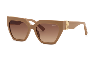 Óculos de sol Chopard SCH416M Beige Quadrada