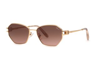 Óculos de sol Chopard SCHM50S Dourados Quadrada