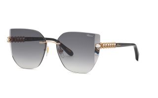 Óculos de sol Chopard SCHM52S Rosa/Vermelho-Púrpura Tamanho: 61X17