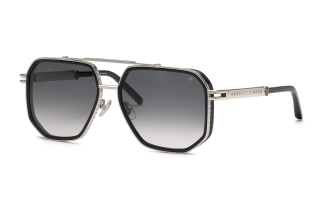 Óculos de sol PHILIPP_PLEIN SPP187M Dourados Quadrada