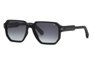 Óculos de sol PHILIPP_PLEIN SPP202M Preto Quadrada