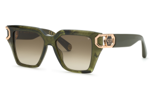 Óculos de sol PHILIPP_PLEIN SPP214M Preto Borboleta