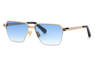 Óculos de sol PHILIPP_PLEIN SPP225M Rosa/Vermelho-Púrpura Quadrada
