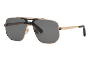 Óculos de sol PHILIPP_PLEIN SPP226M Prateados Quadrada