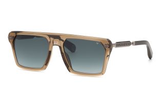 Óculos de sol PHILIPP_PLEIN SPP228 Castanho Quadrada