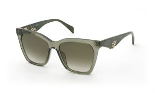 Óculos de sol Blumarine SBM901V Verde Quadrada