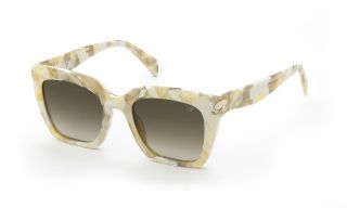 Óculos de sol Blumarine SBM903 Beige Quadrada