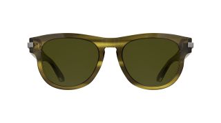 Óculos de sol Calvin Klein CK25532S Beige Aviador - 2