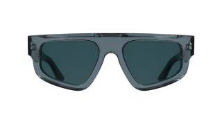 Óculos de sol Calvin Klein CK25539S Azul Retangular - 2