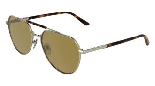 Óculos de sol Calvin Klein CK26100S Dourados Aviador - 1