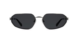 Óculos de sol Calvin Klein Jeans CKJ26200S Preto Retangular - 2
