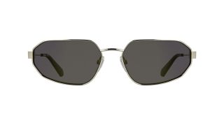 Óculos de sol Calvin Klein Jeans CKJ26200S Dourados Retangular - 2