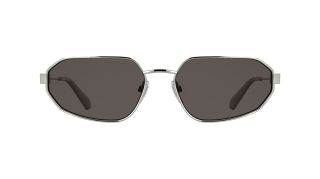 Óculos de sol Calvin Klein Jeans CKJ26200S Prateados Retangular - 2