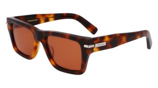 Óculos de sol SALVATORE FERRAGAMO SF2033S Castanho Retangular - 1