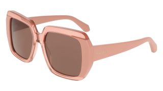 Óculos de sol SALVATORE FERRAGAMO SF2081S Rosa/Vermelho-Púrpura Tamanho: 56X17