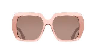 Óculos de sol SALVATORE FERRAGAMO SF2081S Rosa/Vermelho-Púrpura Retangular - 2