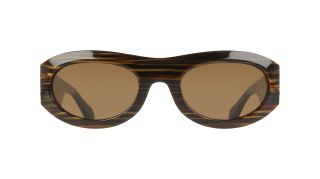 Óculos de sol SALVATORE FERRAGAMO SF2082SE Amarelo Ovalada - 2