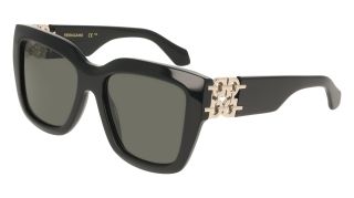 Óculos de sol SALVATORE FERRAGAMO SF2083SE Preto Retangular - 1