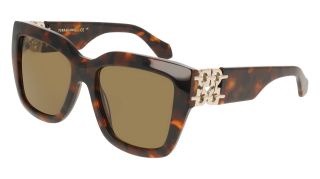 Óculos de sol SALVATORE FERRAGAMO SF2083SE Castanho Retangular - 1