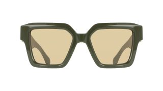 Óculos de sol SALVATORE FERRAGAMO SF2084S Beige Retangular - 2