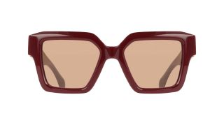 Óculos de sol SALVATORE FERRAGAMO SF2084S Grená Retangular - 2
